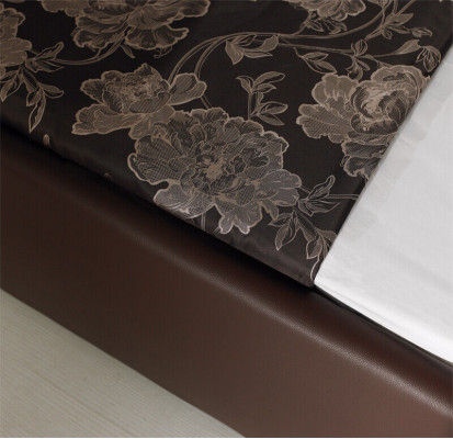 Leder Bett Polster Design Luxus Doppel Hotel Schlaf Zimmer Ehe Betten