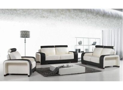 Design Couchen Sofas Polster 32 Sitzer Sofagarnitur Garnituren Set Leder