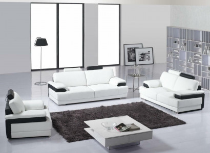 Komplett Set Sofagarnitur 3+2 Sitzer Design Sofa Couch Wohnlandschaft