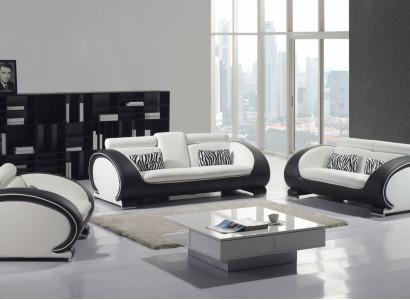 Sofa 2 Sitzer Design Moderne Sofas Polster Stoff Sitz Zweisitzer Leder Neu