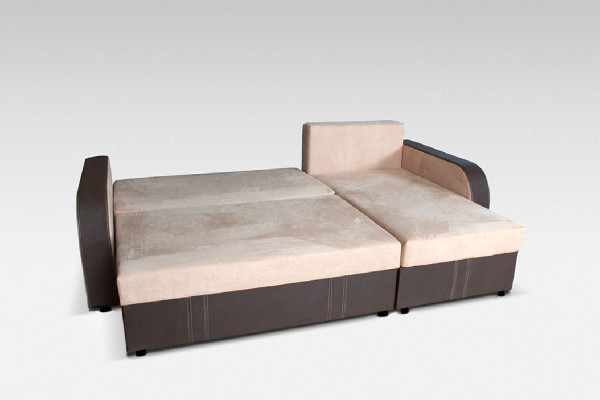 Eckgarnitur Sofa Designer Sofa Bettfunktion Bettkasten Schlafsofa Ecksofa Couch