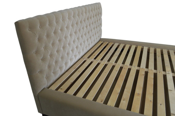 Bett Betten Doppelbett Schlafzimmer Ehe Leder Polster Bett Doppelbetten -GRENADA