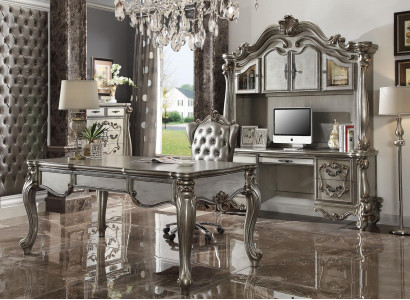 Schreibtisch Computertisch Bürotisch Arbeitszimmer Tisch Sessel 3tlg