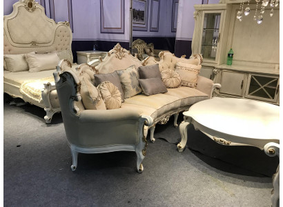 Rund Couch Wohnlandschaft Runde Sofa Polster Eck Garnitur Big Sofas