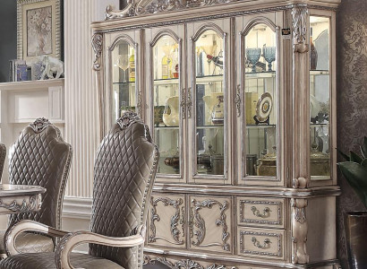 klassisch Design Vitrine Glasschrank Vitrinen Schrank Schaukasten Regal Barock