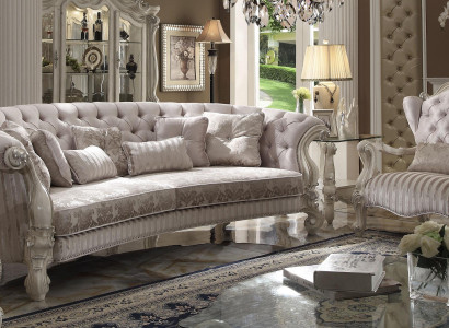 Chesterfield Sofa 4 Sitzer Couch Polster Luxus Klassische Textil Sofas Barock