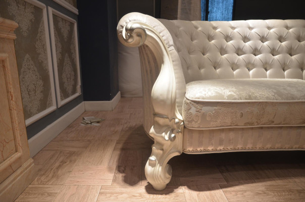 Sofa 4 Sitzer Couch design Polster Chesterfield Sitz Garnitur Leder Textil 