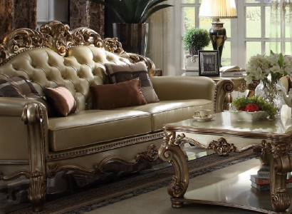 Klassischer Dreisitzer Couch Chesterfield Sofa Polster Sofas Couchen