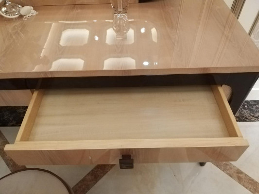 Büro Office Kanzlei Tisch Regal Akten Schrank Schreib Moderner Holz