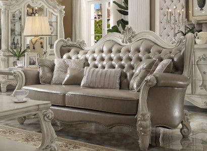 Dreisitzer 3 Sitzer Relax Sofas Lounge Sofa Leder Polster Couch Stoff