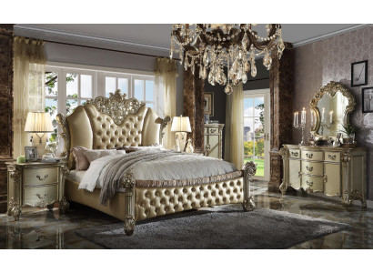 Deko Bett Polster Design Luxus Hotel Doppel Betten Schlaf Zimmer Leder