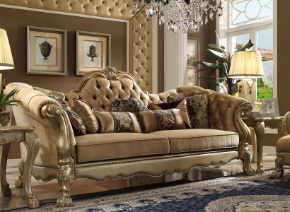 Klassischer 3 Sitzer Couch Sofa Couch Polster Sofas Couchen Deko Barock