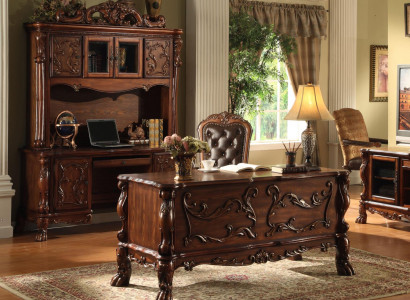 Büro Klassischer Schreibtisch Regal Sekräter Computer Tisch Tische Regale