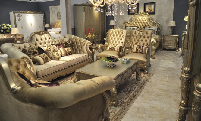 Luxus Sofagarnitur 3+2+1 Sitzer Set Sofa Polster Couchen Couch