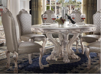 Runder Esstisch Tisch Barock Italienische Möbel Einrichtung Esszimmer Tische