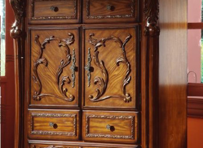 Klassische Barock Antik Stil Kommode Sideboard Kommoden Echt Holz Schrank Neu