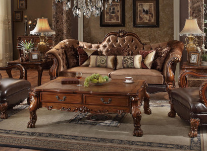 Design Sofagarnitur 3+1+1 Sitzer Couchtisch Beistelltisch 6 tlg.Wohnzimmer