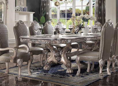 Esszimmer Set Ess Gruppe Tisch Tische 9tlg Komplettes Set Esstisch 8 Stühle Neu