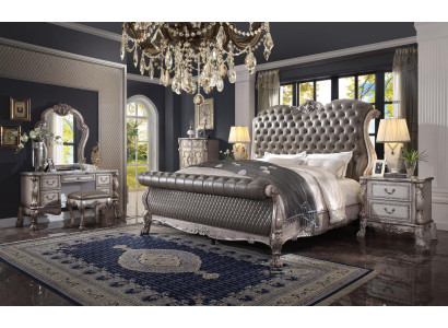 Schlafzimmer 6 tlg Design. Schlafzimmer Komplett Set Bett Nachttisch Kommode Neu