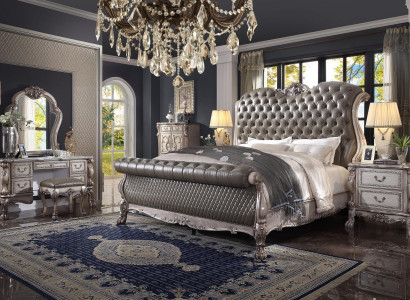 Schlafzimmer 6 tlg Design. Schlafzimmer Komplett Set Bett Nachttisch Kommode Neu