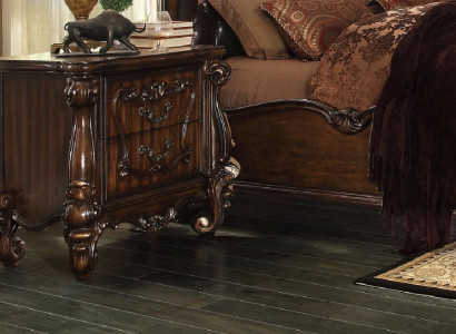 Klassischer Nachtschrank Nachttisch Massiv Konsole Ablage Schlafzimmer Holz Neu