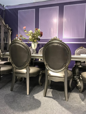 Polsterstuhl Luxus Sessel Stuhl Stühle Wohnzimmer Esszimmer Lehnstuhl