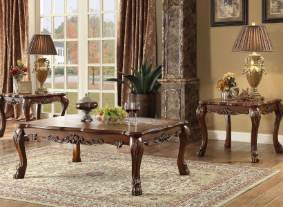 Klassischer Tisch Couchtisch Barock Beistelltisch Sofa Design Wohnzimmer