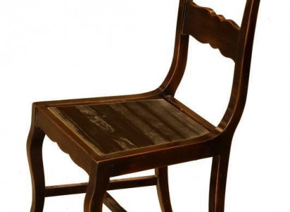 Designer Holz Stuhl in Esszimmer Luxus Möbel Braun Farbe Neu