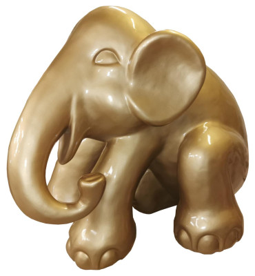 Garten Figur Statue Moderne Figuren Dekoration Elefant Deko Designer Skulpturen