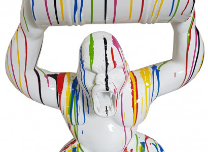 Figuren Statuen Dekoration Deko Gorilla Garten Abstrakte Figur Statue Moderne