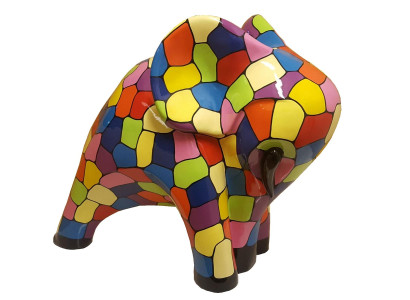 Designer Figur Statue Moderne Figuren Dekoration Elefant Deko Garten Skulpturen
