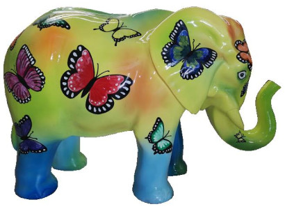 Designer Figur Statue Moderne Figuren Dekoration Elefant Deko Garten Skulpturen