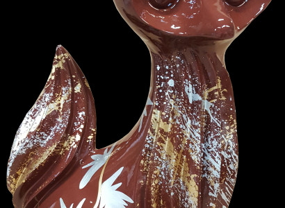 Figuren Abstrakt Statuen designer Loft bunte Skulpturen Abstrakte Figur Fuchs