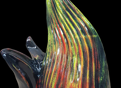 Dekoration Designer Figur Moderne Figuren Fisch Deko Garten Skulptur Skulpturen