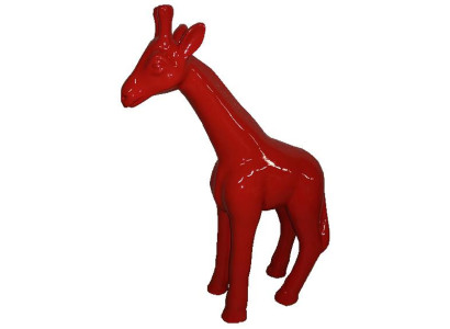 Dekorationen Garten Giraffe Statue Skulptur Skulpturen Designer Figuren Moderne