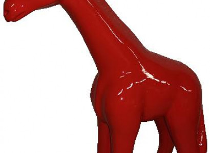 Dekorationen Garten Giraffe Statue Skulptur Skulpturen Designer Figuren Moderne