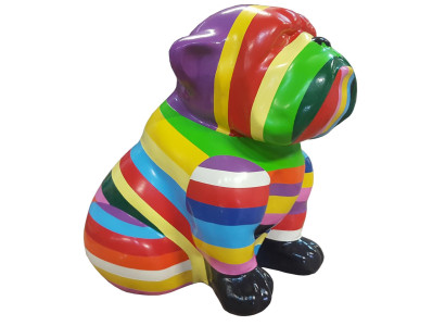 Moderne Figuren Dekoration Hund Garten Skulptur Skulpturen Designer Figur Statue