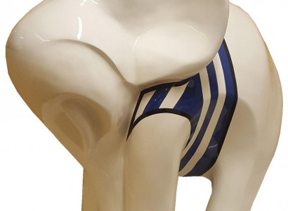 Designer Figur Statue Moderne Figuren Dekoration Elefant Deko Garten Skulpturen