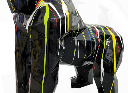 Figuren Statuen Dekoration Deko Gorilla Garten Neu Design Figur Statue Moderne