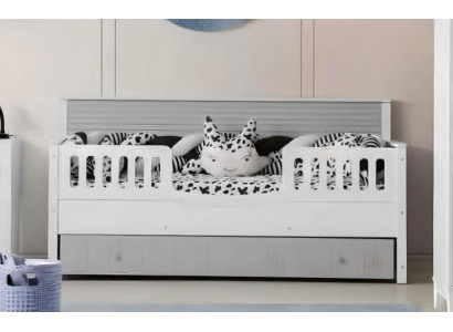 Stilvolles Kinderbett: Komfort für kleine Träumer Luxuriös Grau Farbe