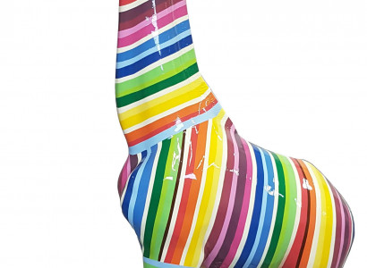 Giraffe Design Figur Statue Moderne Figuren Statuen Dekoration Deko Garten Neu