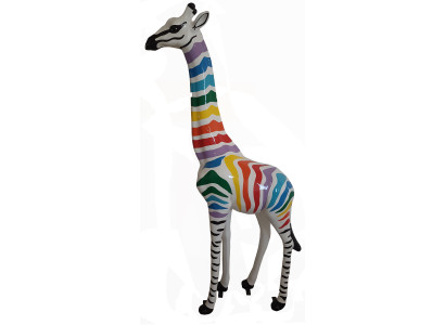 Design Figur Statue Moderne Figuren Statuen Dekoration Deko Giraffe Garten Neu