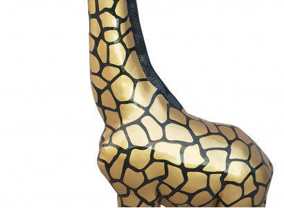 Designer Giraffe Figur Statue Moderne Figuren Statuen Dekoration Deko Garten Neu