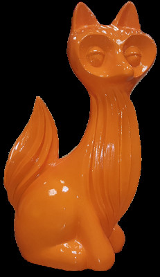 Figuren Abstrakt Statuen designer Loft bunte Skulpturen Fuchs Abstrakte Figur