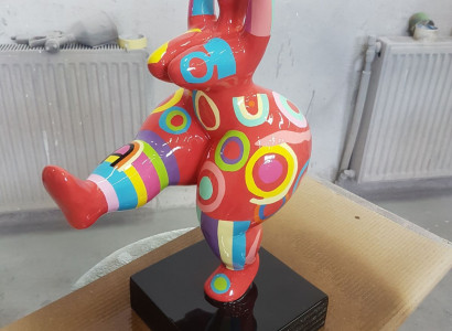 Wohn Deko Skulpturen Abstraktes Women Design Statuen Figuren Figur Dekoration