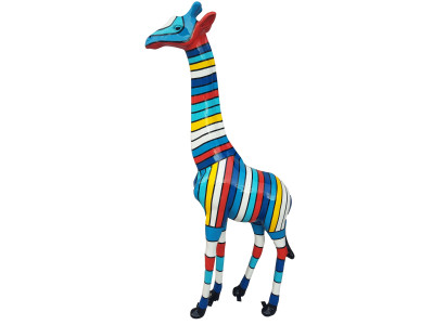 Design Figur Statue Moderne Figuren Statuen Dekoration Deko Giraffe Garten Neu