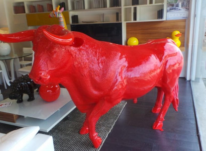 Designer Abstrakte Figur Moderne Figuren Dekoration Stier Garten Skulpturen Neu