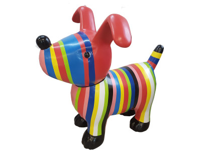 Designer Figur Statue Moderne Figuren Dekoration Hund Garten Skulptur Skulpturen