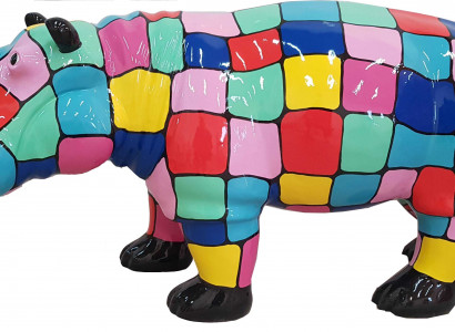 Designer Abstrakte Figur Moderne Figuren Dekoration Nilpferd Garten Skulpturen