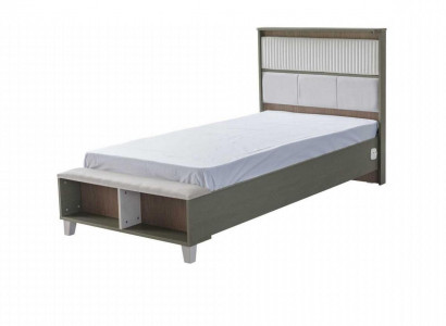 Bettrahmen Kinderbett Bett Kinderzimmer Kinderzimmermöbel Grau Holz